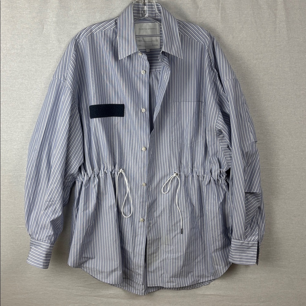 Japanese Designer Fumito Ganryu shirt Like New